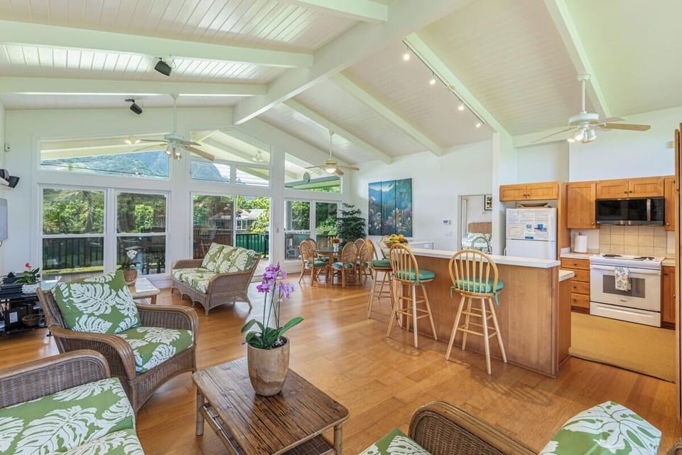 Living Room, Kitchen & Dining Room