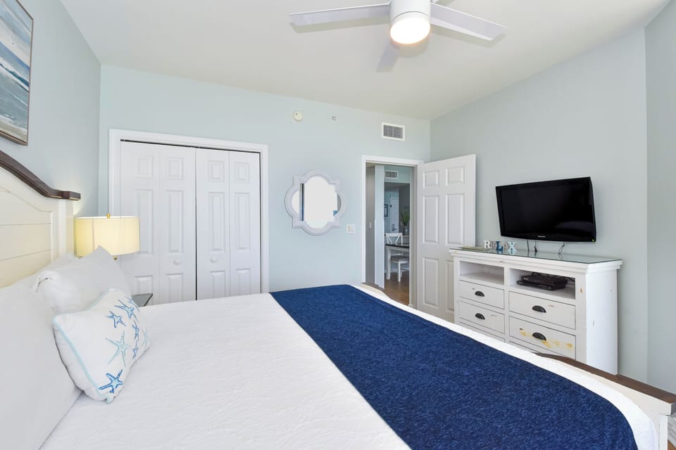 Silver Shells St. Croix 705- Guest Bedroom with TV