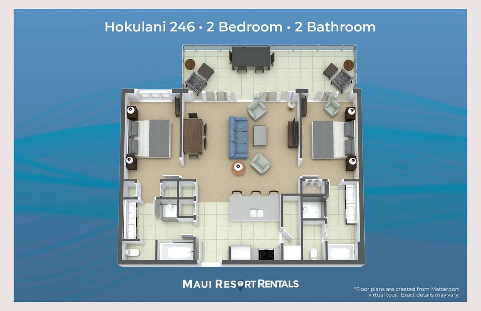 Honua Kai Hokulani 246 Floor plans
                