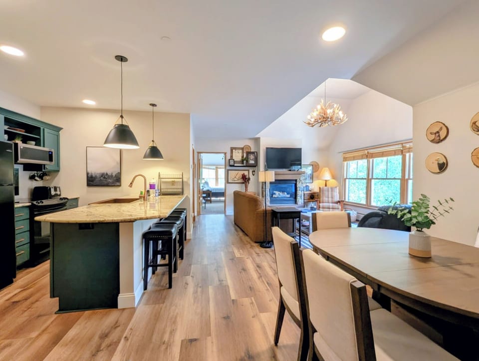 Bright, open layout