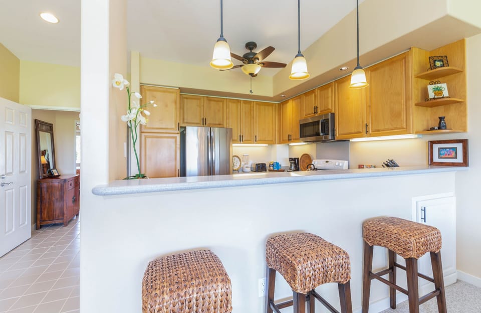 Fully equipped kitchen