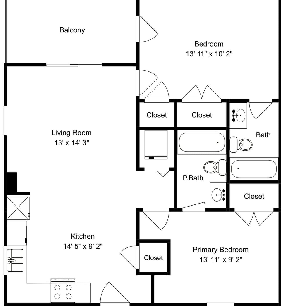 Silver Shores 4 - Floor Plan