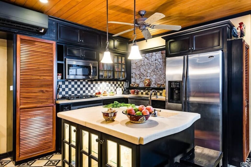 A great place to make home cooked meals. 