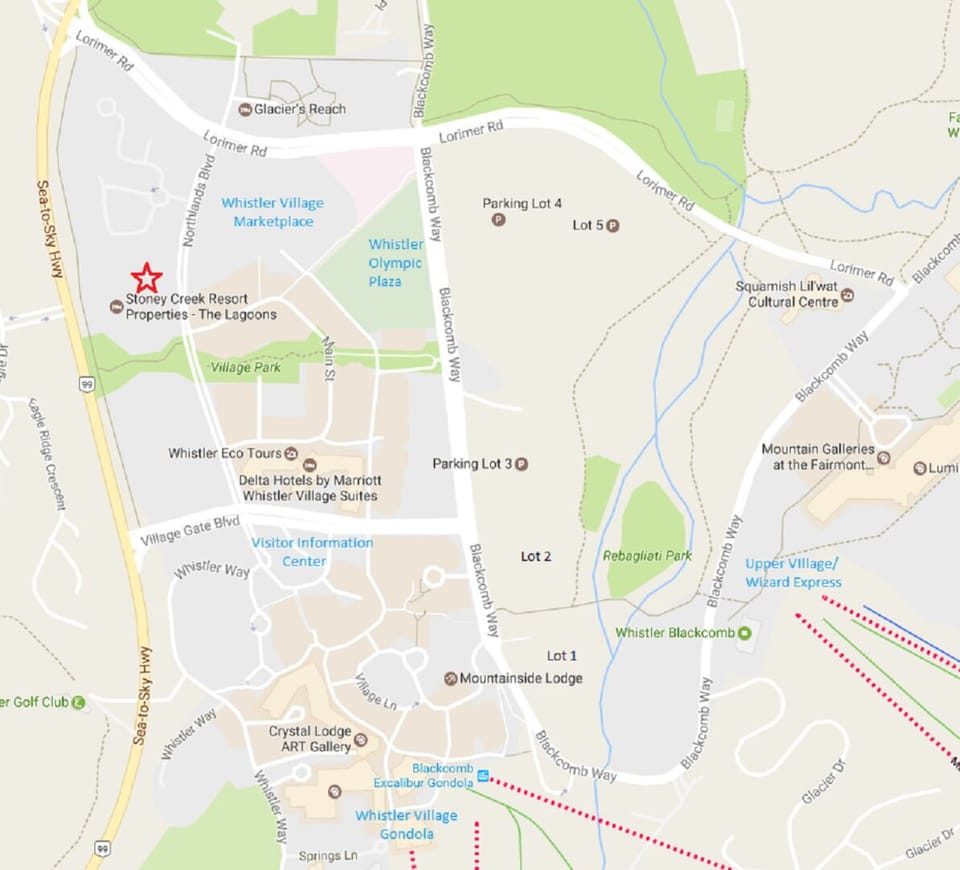 The Lagoons location
