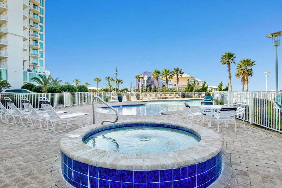 Community hot tub