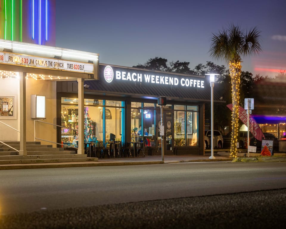 Visit Beach Weekend Coffee Shop