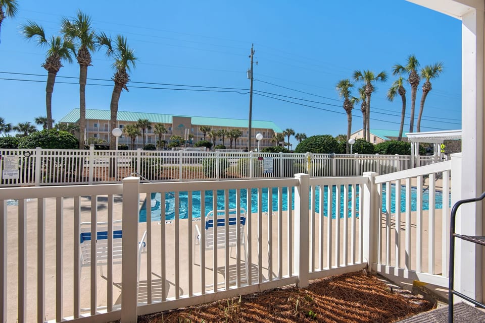 Head over to the pool