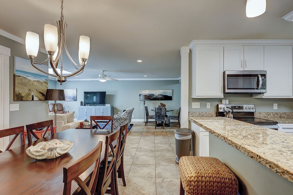 Dining Area and Kitchen Area