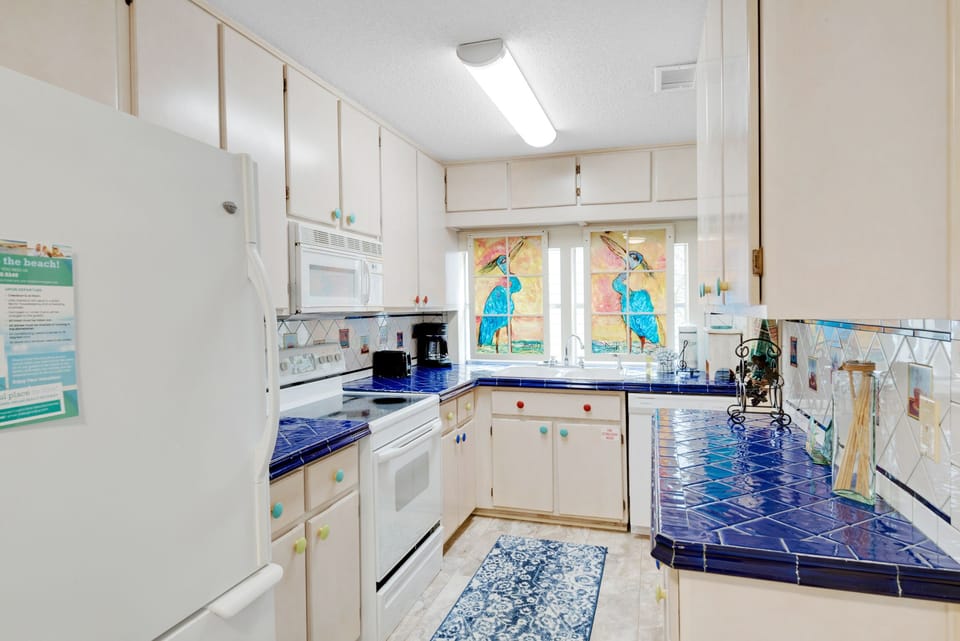 Kitchen has everything your chef needs