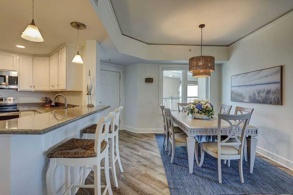 Kitchen and dining room