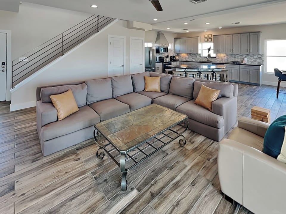Living Room - Open Concept Living, Kitchen, & Dining - First Floor