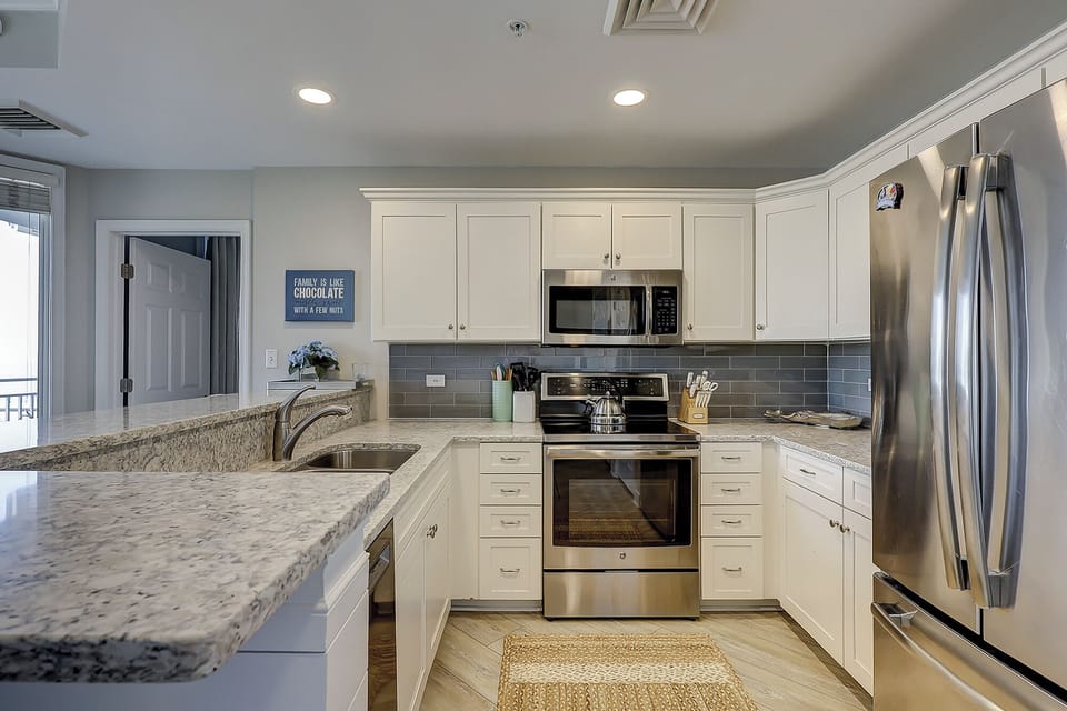 Kitchen with Stainless Steel Appliances