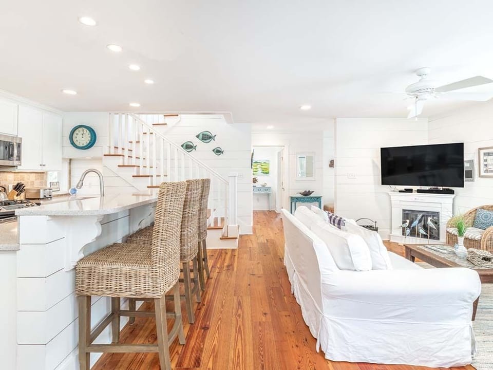 Open Living & Dining