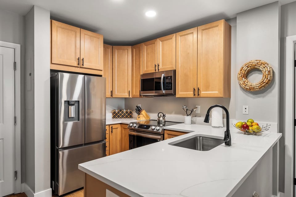 Tons of counter space for your culinary needs