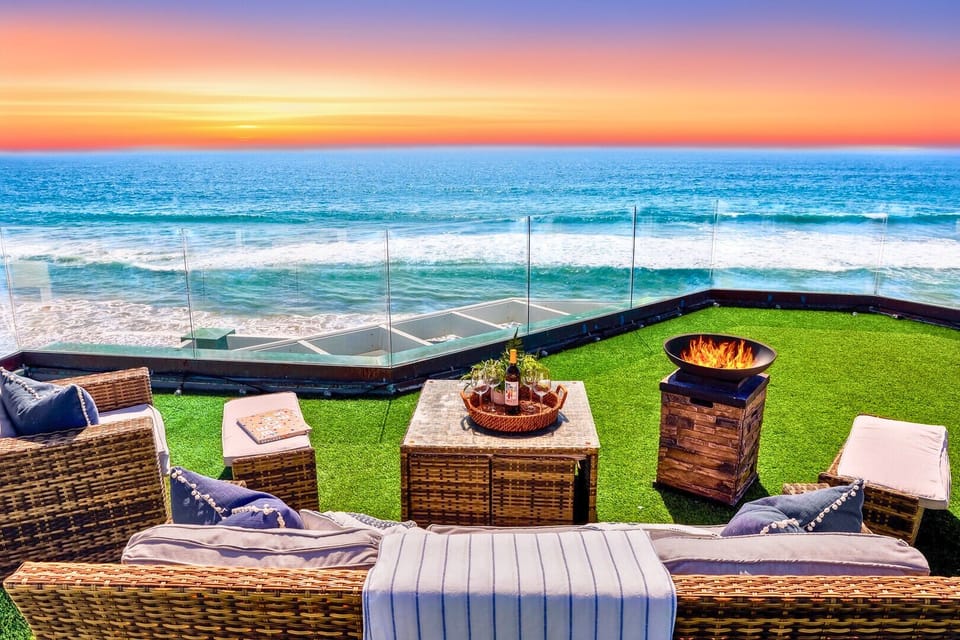 Watch as the Sun Hits the Horizon from the Rooftop Deck