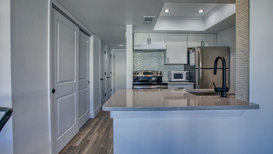 Kitchen With Large Counter Top