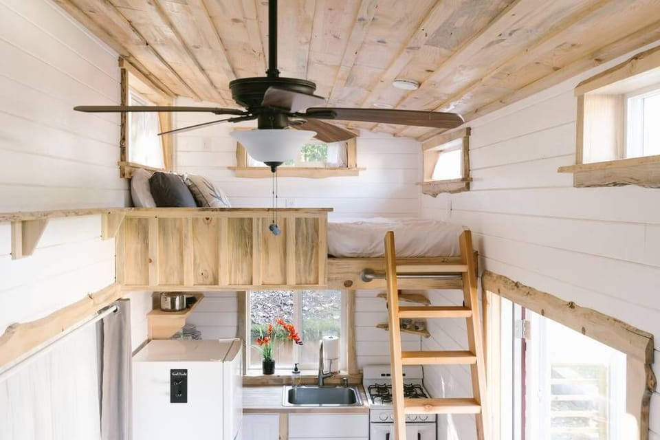 View from King Loft looking at Queen Loft