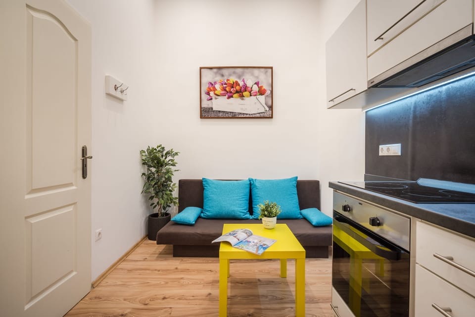 Executive Apartment | Living area | 107-inch LED TV with digital channels, TV