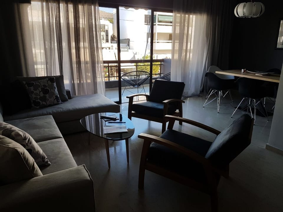 Apartment, 2 Bedrooms | Living area | Flat-screen TV