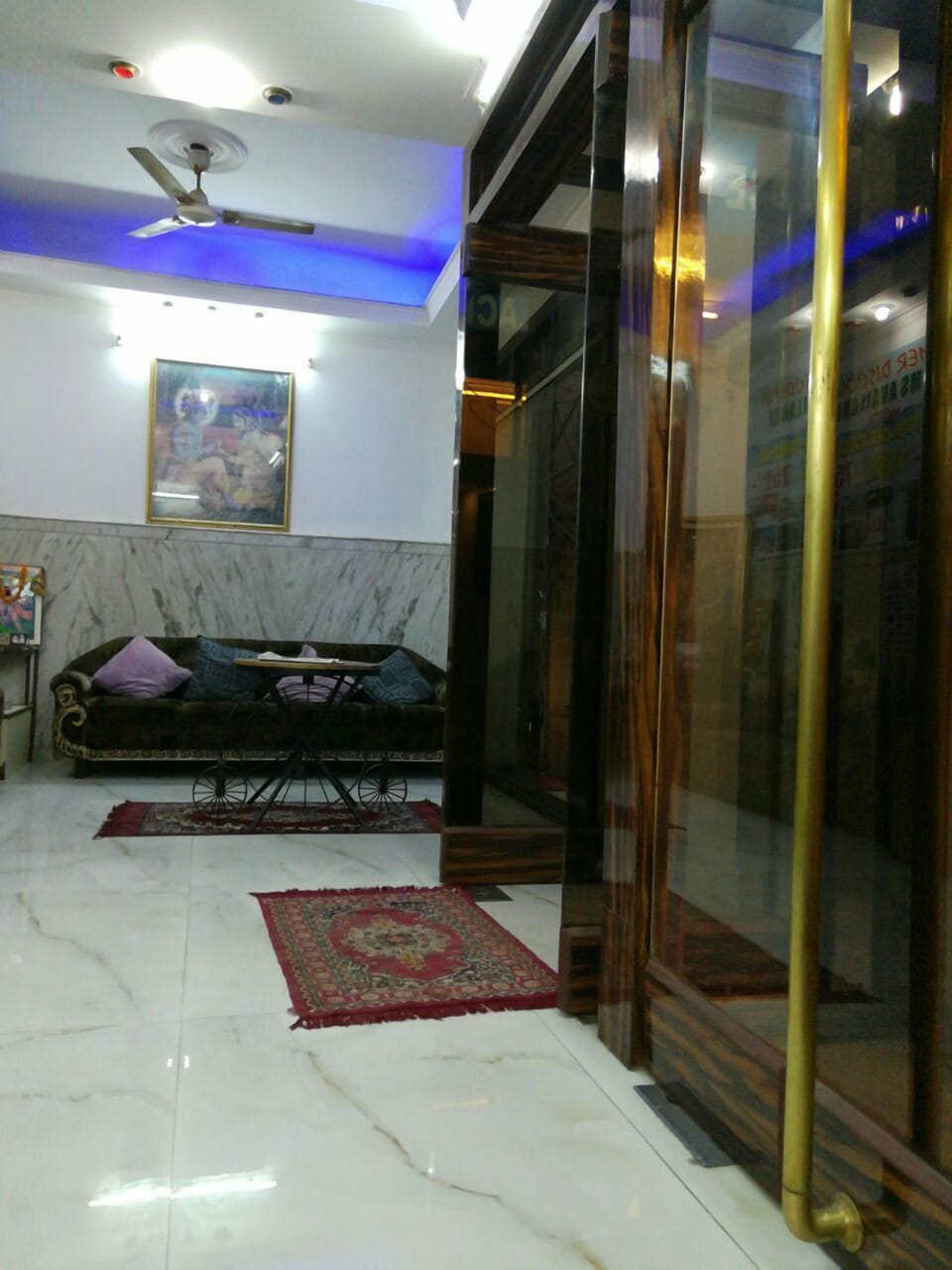 Reception hall