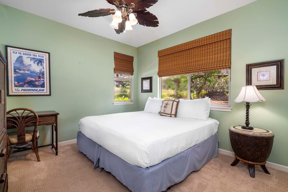Guest bedroom on the main level