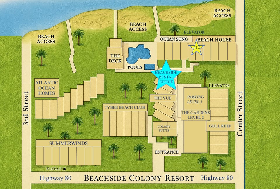 Beachside Colony on Tybee Island