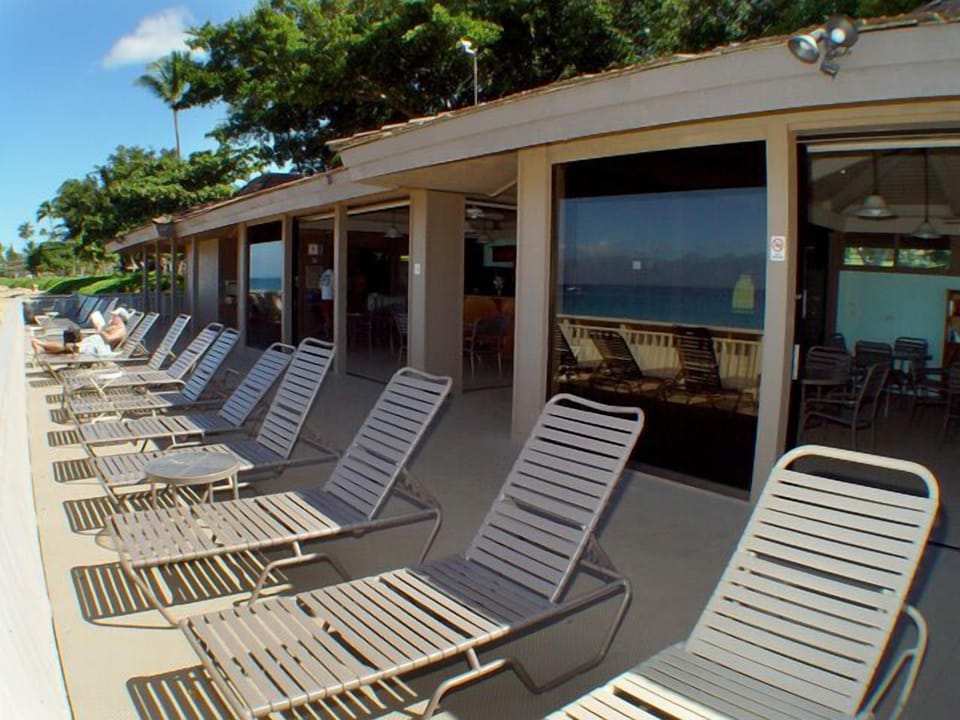 Reclining Seating at the Oceanfront Clubhouse