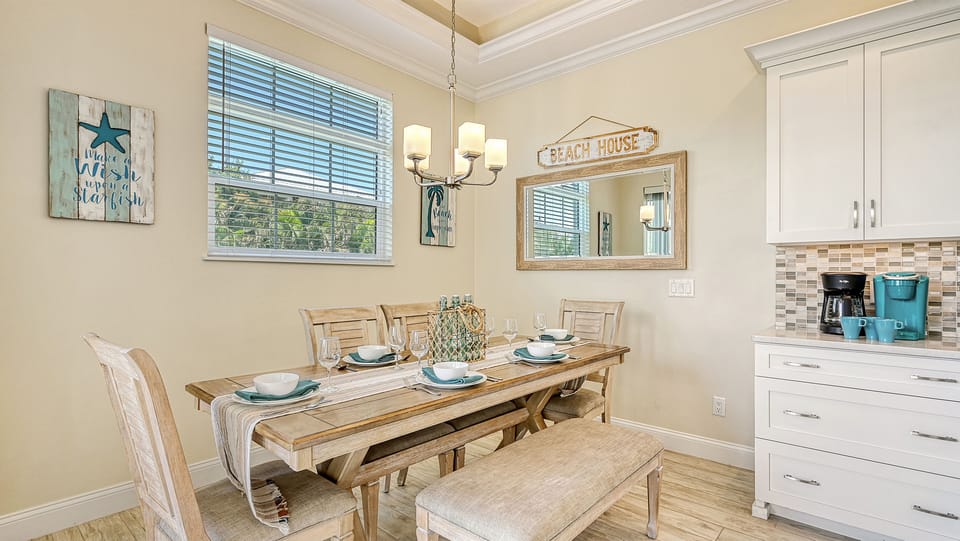 Gather round the table for long conversations, quick bites, and celebratory toasts—this is where connection happens.