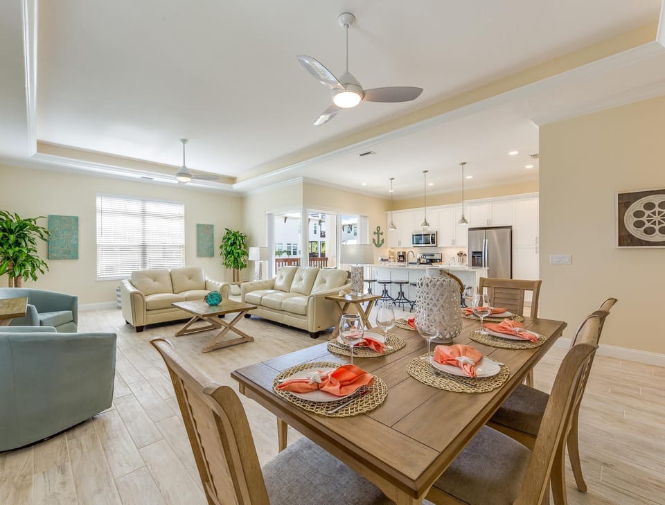 Casa Antilles - Gather for games, family feasts, or just one more slice of key lime pie—this table holds your memories.