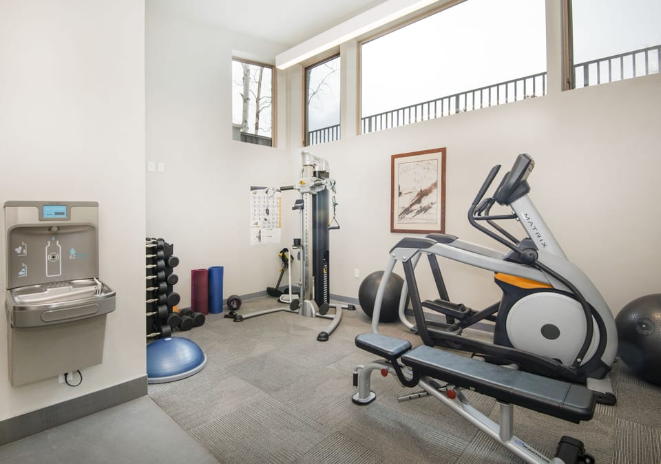 Fitness area - work out area