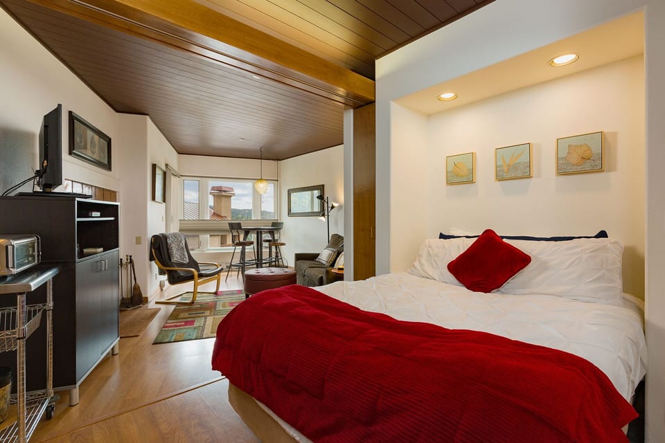 Queen Bed (not a Murphy Bed)