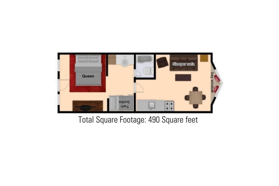 Floor plans the condo is one level.