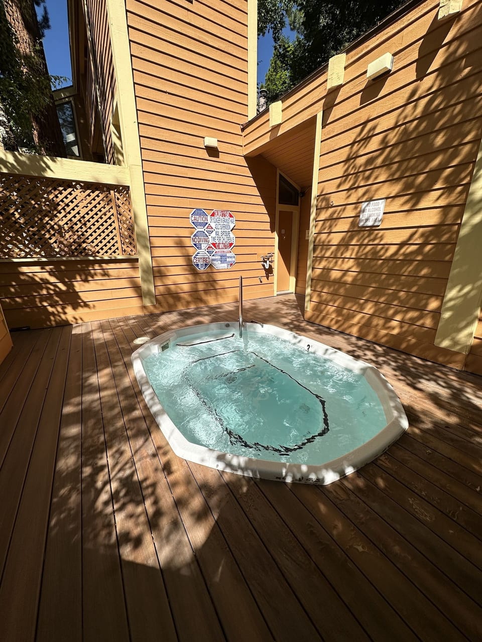 McCloud hot tub and sauna