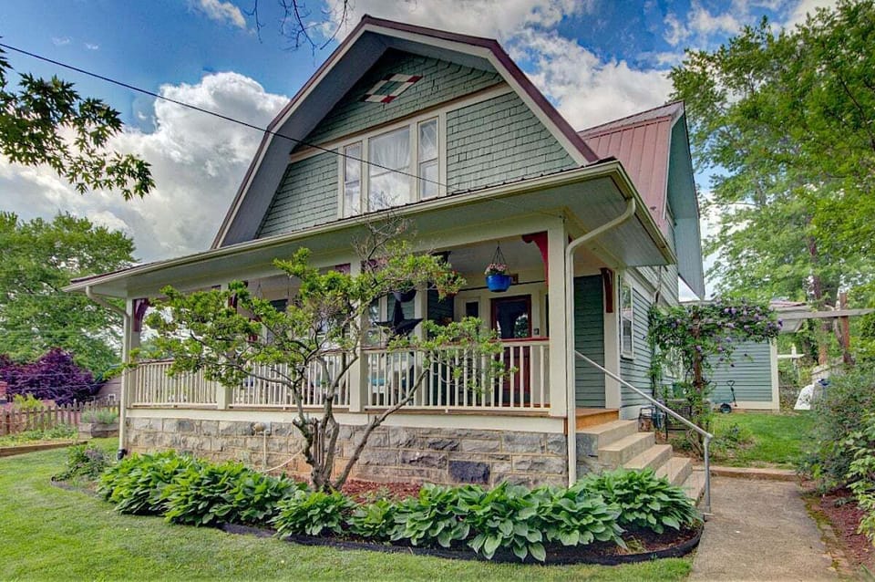 Your apartment is on the upper level of this beautiful Dutch Colonial home.