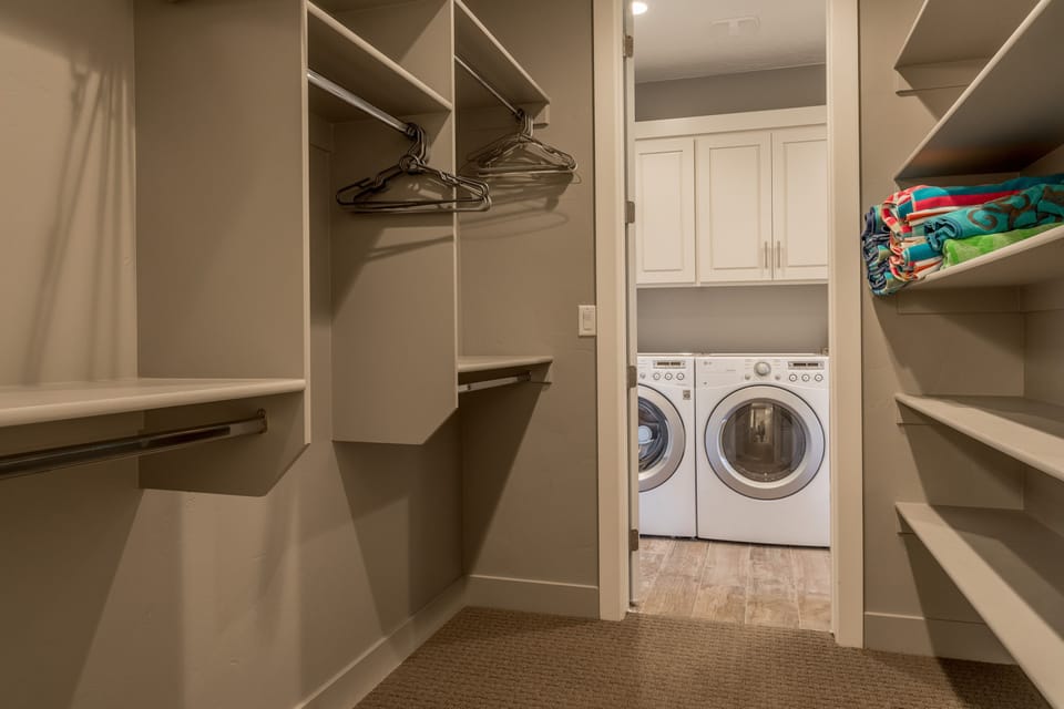 Master Walk-In Closet - Enjoy having plenty of space for your clothes and personal items in the master walk-in closet.