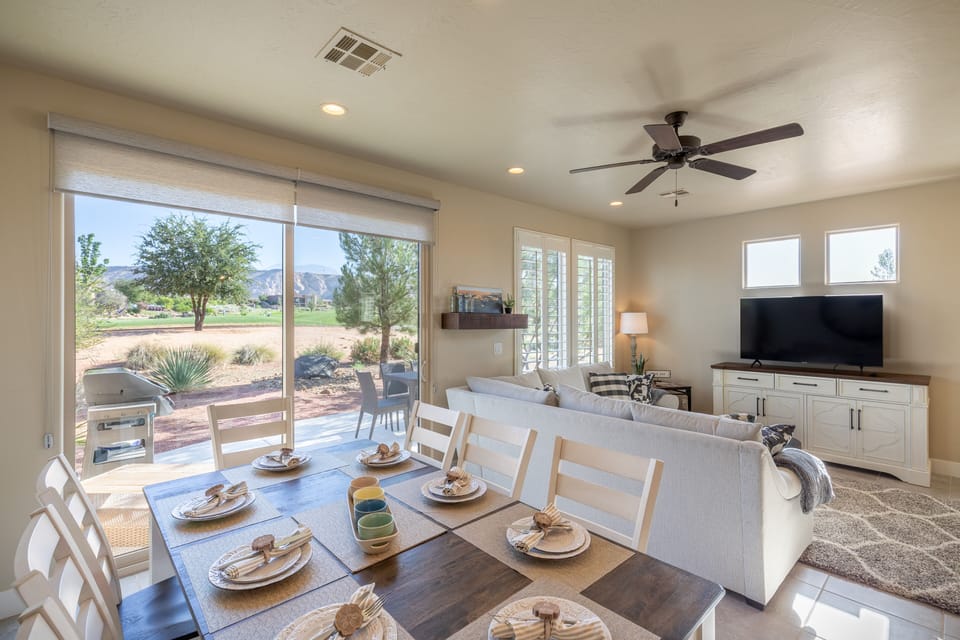 Dining Table - Share memories and stories while enjoying a family style meal around the Dining Table.