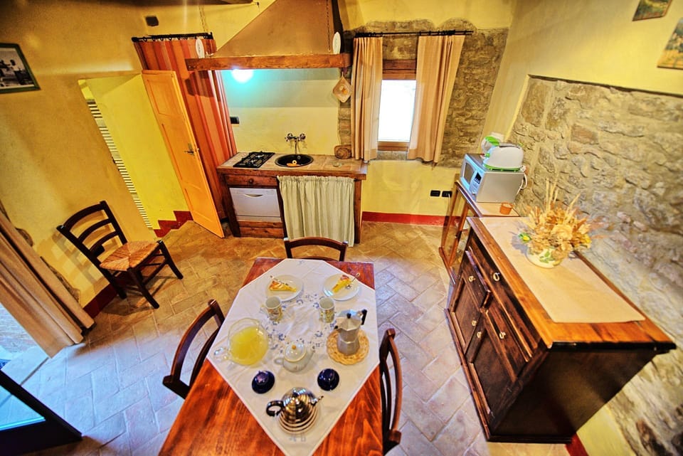 Kitchen, Living Room