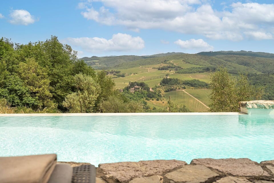 Hill, Swimming Pool, Mountain Range, Valley, Eco Hotel, Ridge, Outdoor Furniture, Resort