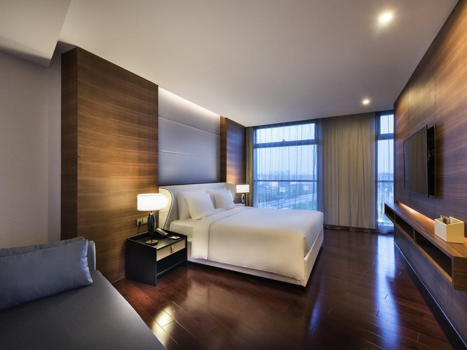 Superior Suite, 1 King Bed | Minibar (some free items), in-room safe, desk, laptop workspace
