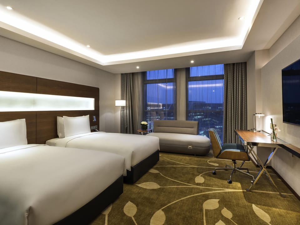 Superior Room, 2 Twin Beds | Minibar (some free items), in-room safe, desk, laptop workspace