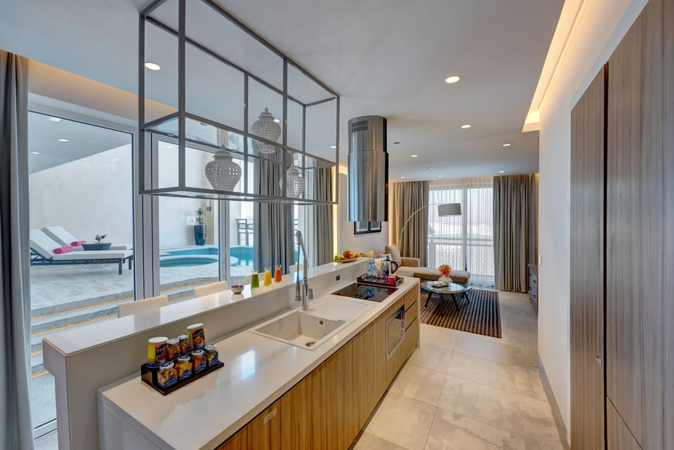 Microwave, electric kettle, eco-friendly cleaning products