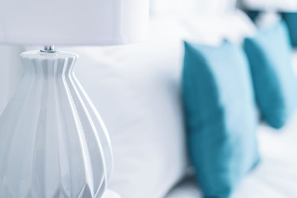 Blackout drapes, iron/ironing board, free WiFi, bed sheets