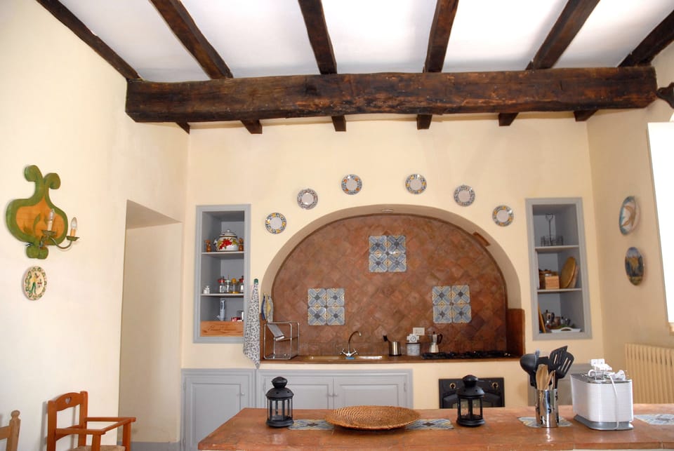 Villa, 6 Bedrooms | Private kitchen | Espresso maker, full-size fridge, microwave, oven