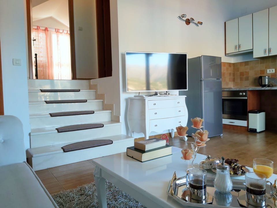 Comfort Apartment, Harbor View | Living area | TV