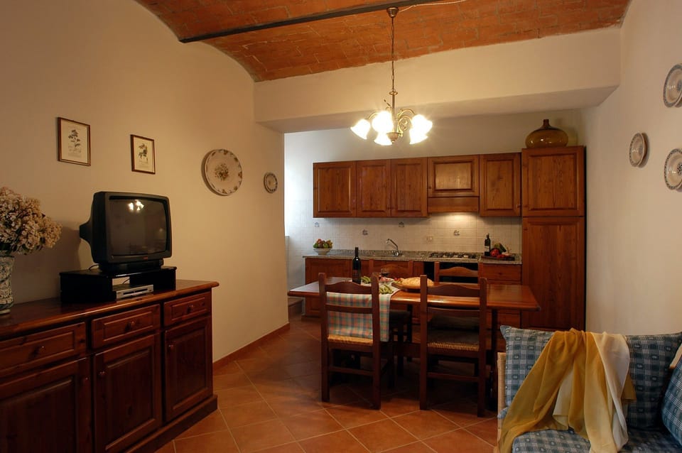 Kitchen, Living Room