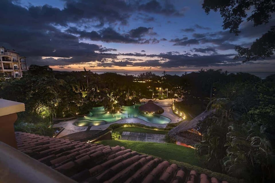 Diria Resort at sunset