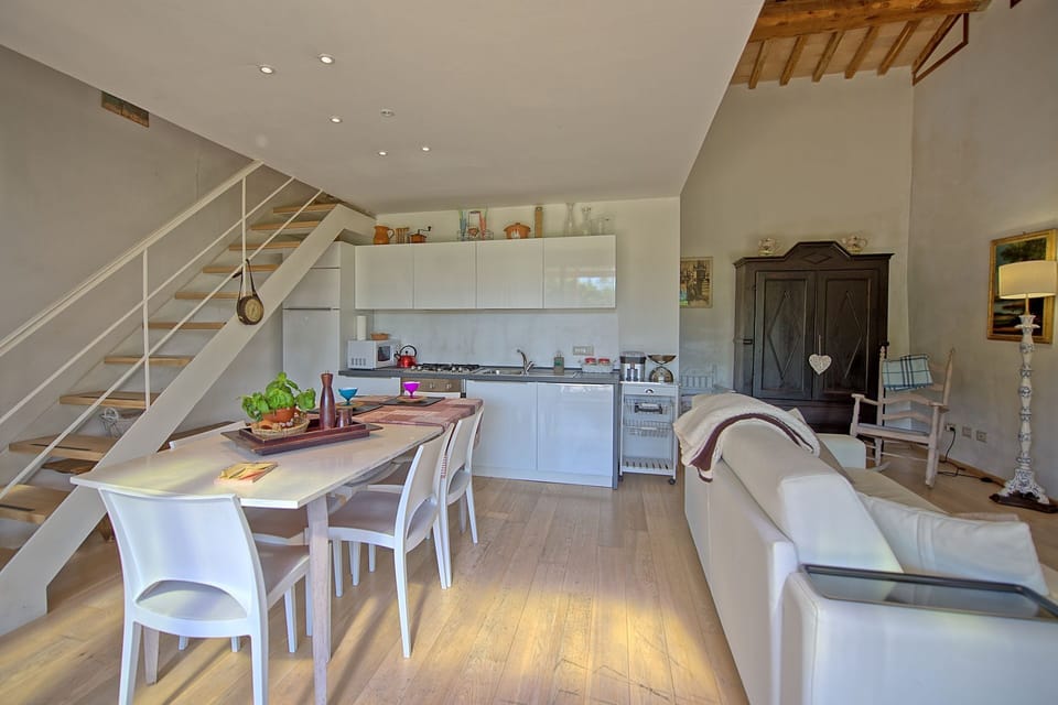 Kitchen, Living Room
