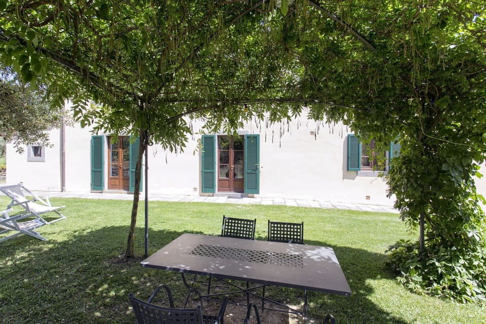 Garden and veranda