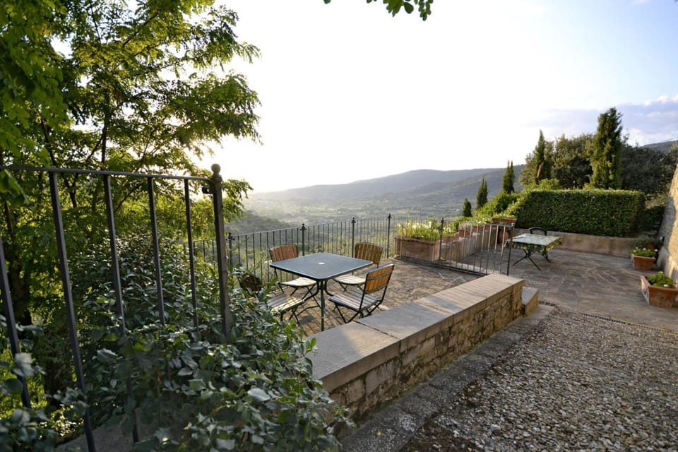 Veranda and panoramic view