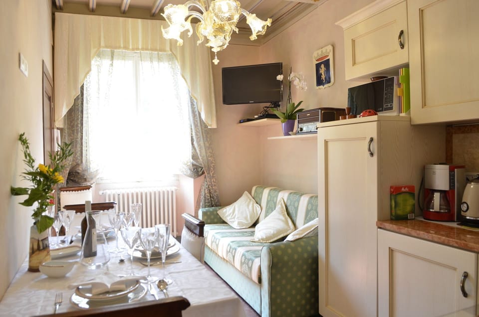 Dining room and living room